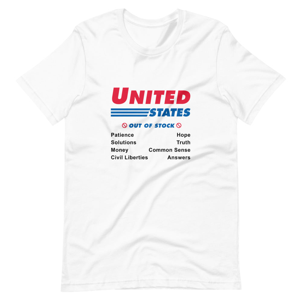 Out of Stock Short-Sleeve Unisex T-Shirt